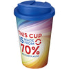Branded Brite-Americano® Eco 350 ml spill-proof insulated tumbler