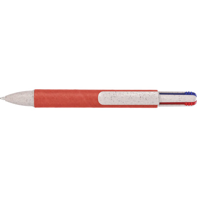 The Deborah - Recycled carton four-colour ballpen