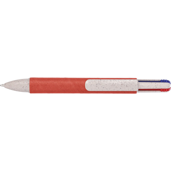 The Deborah - Recycled carton four-colour ballpen