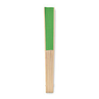 Manual hand fan with bamboo handle