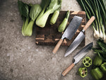 Branded VINGA Hattasan Damascus chef’s edition knife