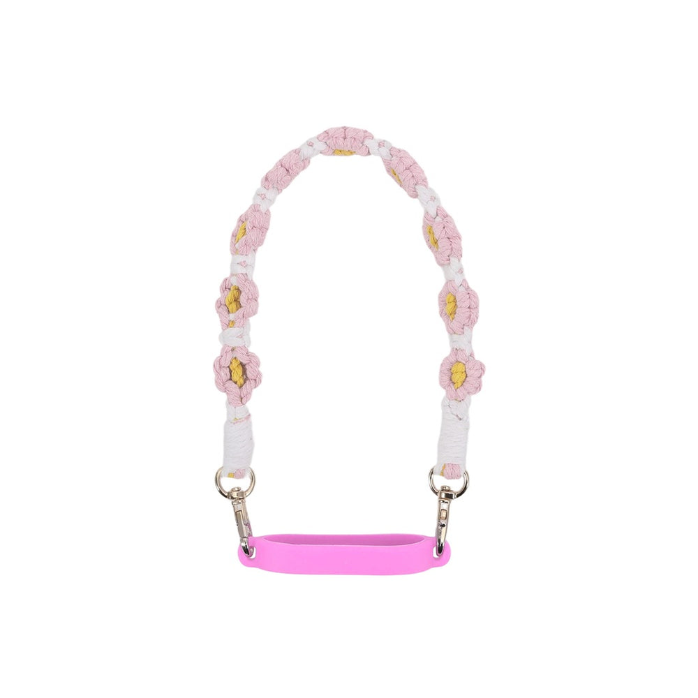 Woven Flower Tumbler Strap