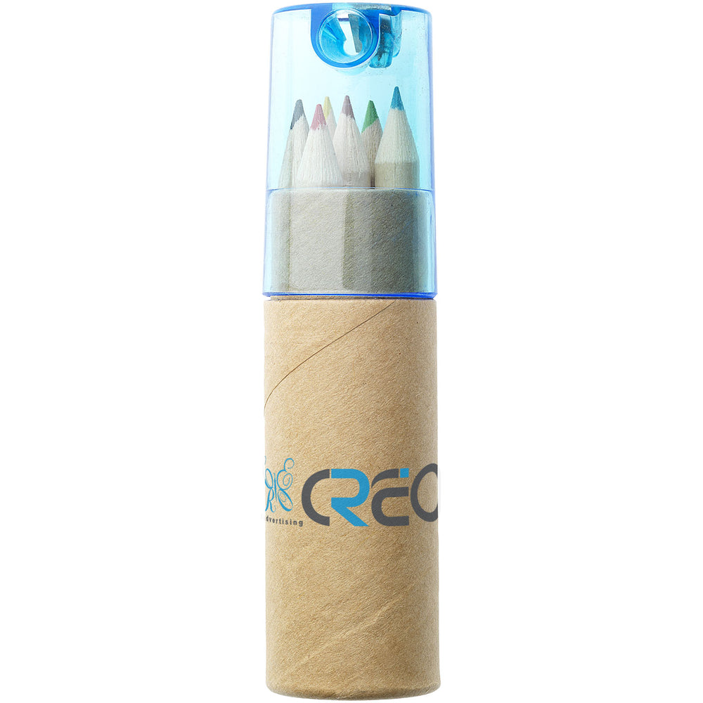Branded Kram 6-piece coloured pencil set