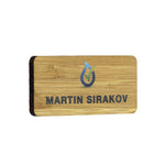 Personalised Bamboo Name Badges