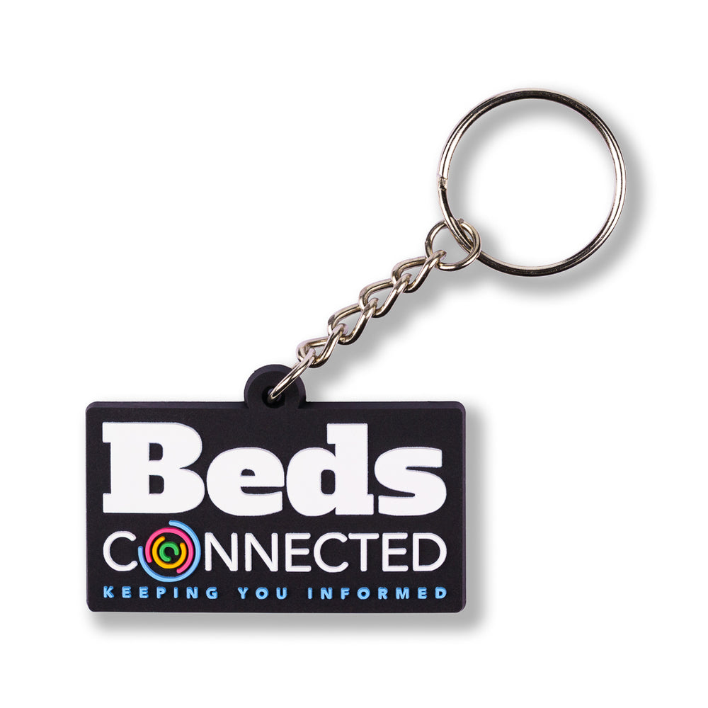 Branded Medium Pvc Keyring