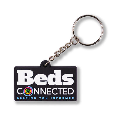 Branded Medium Pvc Keyring