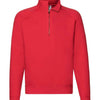 Fruit of the Loom Premium Zip Neck Sweatshirt
