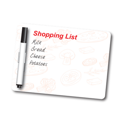 Rectangle Magnet with pen attached