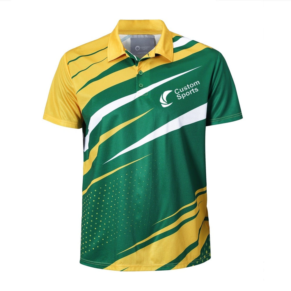 100% Polyester Sublimated Sports Polo