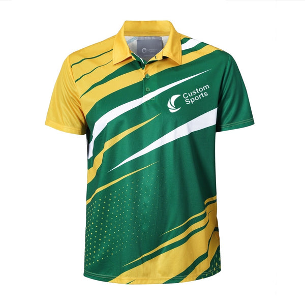100% Polyester Sublimated Sports Polo