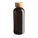 GRS RPET bottle with bamboo lid