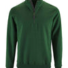 SOL'S Stan Contrast Zip Neck Sweatshirt