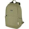 Branded Joey 15.6" GRS recycled canvas anti-theft laptop backpack 18L