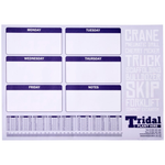 Branded Desk-Mate® A2 notepad 50 pages