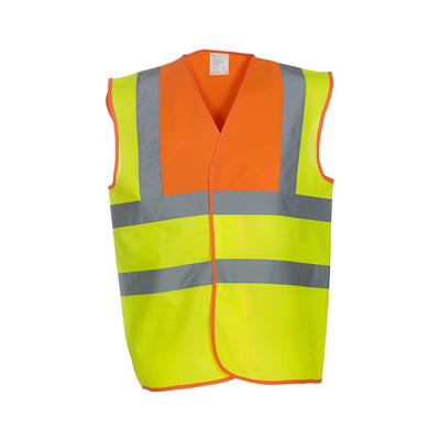 Yoko Hi-Vis Two Band and Braces Waistcoat