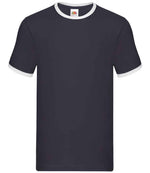 Fruit of the Loom Contrast Ringer T-Shirt