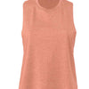 Branded Bella Ladies Racer Back Cropped Tank Top