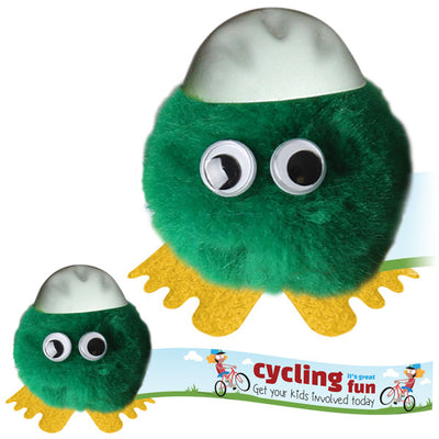 Logobugs Wearing Hats Cycle Helmet