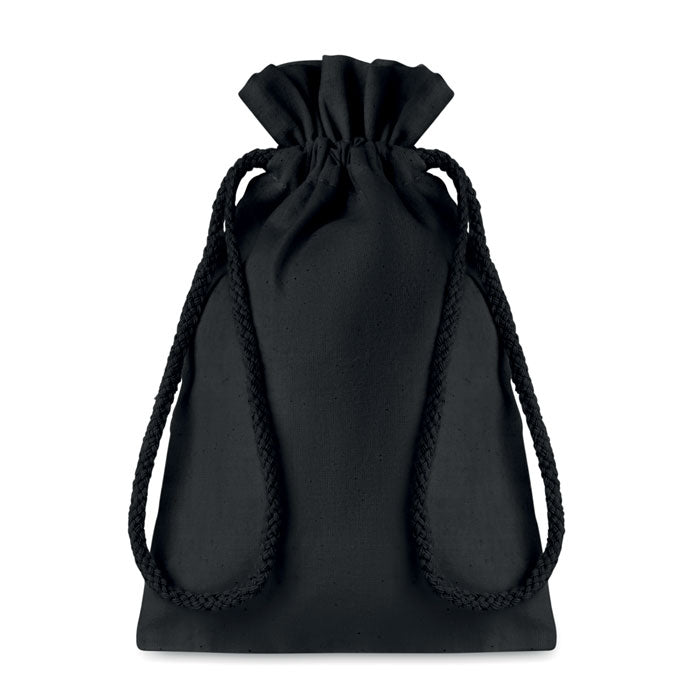 Branded Small Cotton draw cord bag