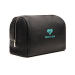 Branded VINGA Bermond RCS recycled PU toiletry bag