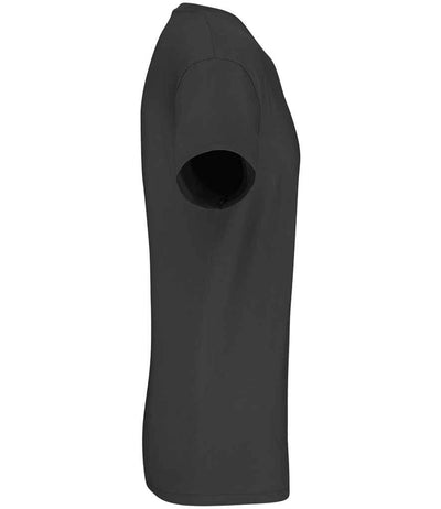 Kariban Unisex 190IC Crew Neck T-Shirt Dark Grey