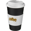Americano® 350 ml tumbler with grip & spill-proof lid
