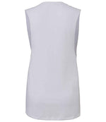 Bella Ladies Flowy Scoop Muscle Tank Top