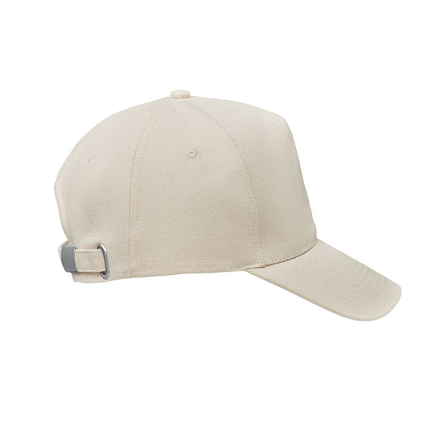 Organic cotton baseball cap Beige