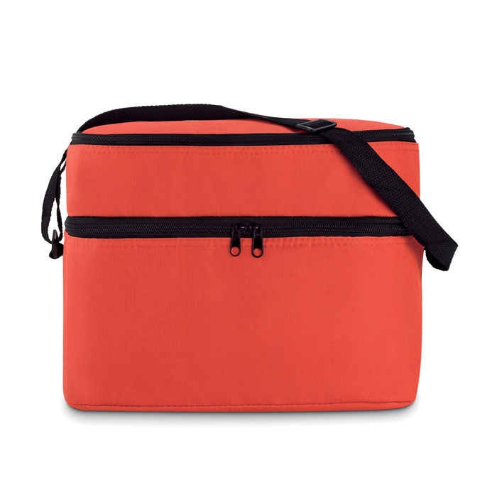 Branded Cooler bag with 2 compartments