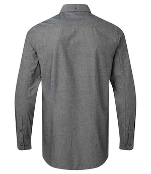 Premier Fairtrade Organic Long Sleeve Chambray Shirt