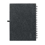 A5 RPET felt cover notebook