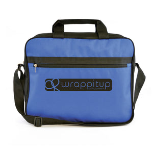 600D polyester document shoulder bag with strap and carry handles