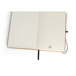 MATISSE. A5 notebook in 75% recycled leather with lined sheets