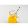 Branded SS straw and brush in pouch