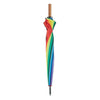 Branded 27 inch rainbow umbrella