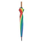 Branded 27 inch rainbow umbrella