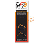 House Shaped Paper Clips on Printed Backing Card