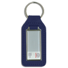 Long Square Shaped Keyfob with Domed Medallion