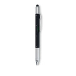 Spirit level pen with ruler