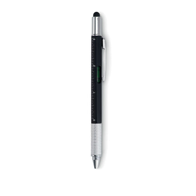 Branded Spirit level pen with ruler