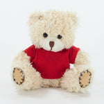 Coloured T-Shirt Bear II 12cm Paw Bear, Cappuccino