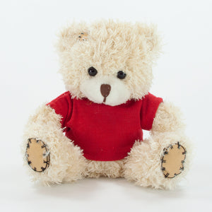 Coloured T-Shirt Bear II 12cm Paw Bear, Cappuccino