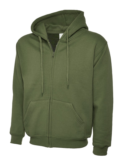 Branded Adults Classic Full Zip Hooded Sweatshirt