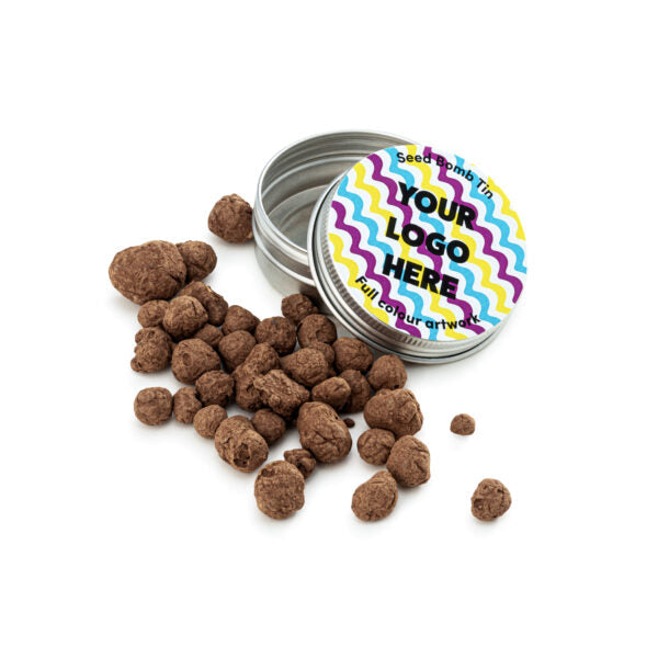 Reusable Aluminium Tin of Seed Balls