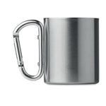 Metal mug & carabiner handle