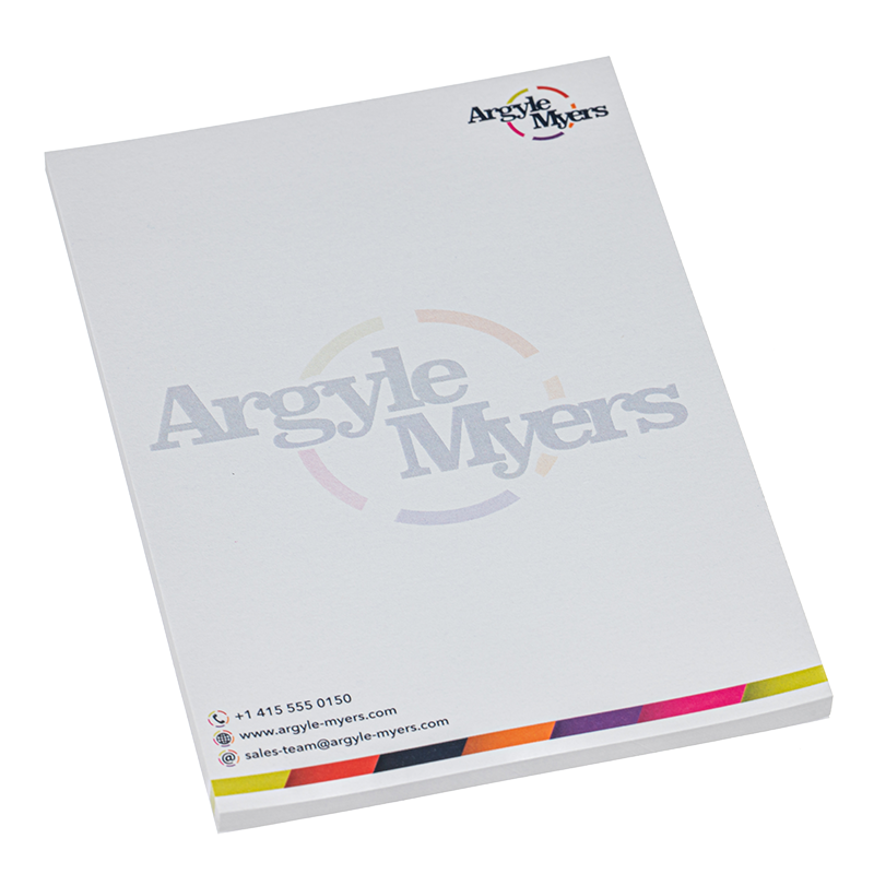 Branded 105x150mm Sticky note