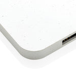 Branded RCS recycled plastic 10W Wireless charger with USB Ports