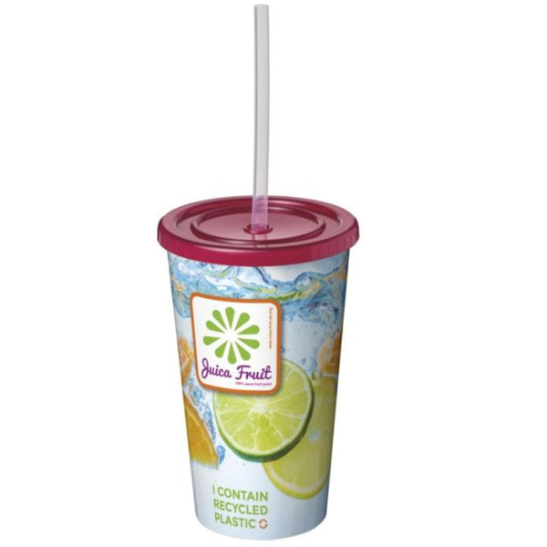 Branded Brite-Americano® 350 ml double-walled stadium cup
