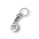 Trolley Coin Keyring - Enamelled