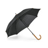 PATTI. 190T polyester umbrella with automatic opening Black